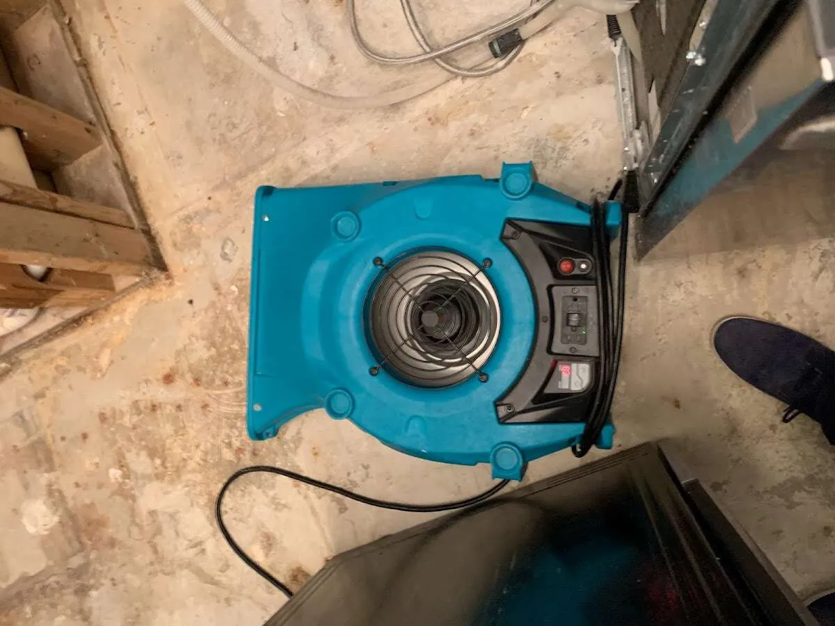 Air mover drying equipment for Mold Remediation & Removal in South Bend